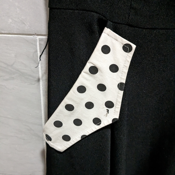 Tatyana Brigit Black Retro Pinup Swing Dress - Picture 7 of 7